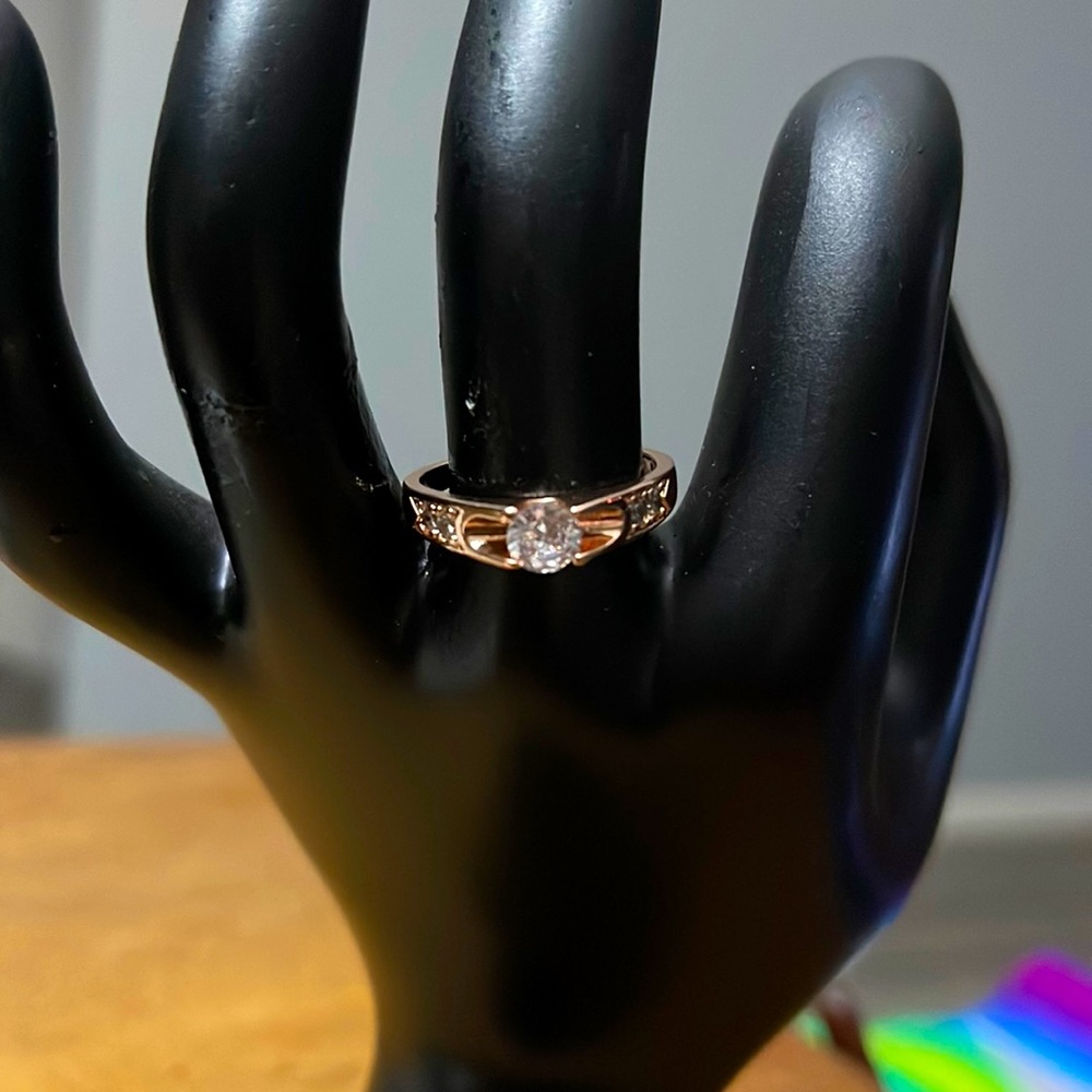 Rose Gold Filled 2.0 CTTW Stone Ring